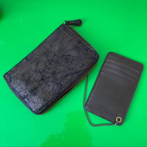 MNG by Mango black suede wallet - Picture 3 of 7